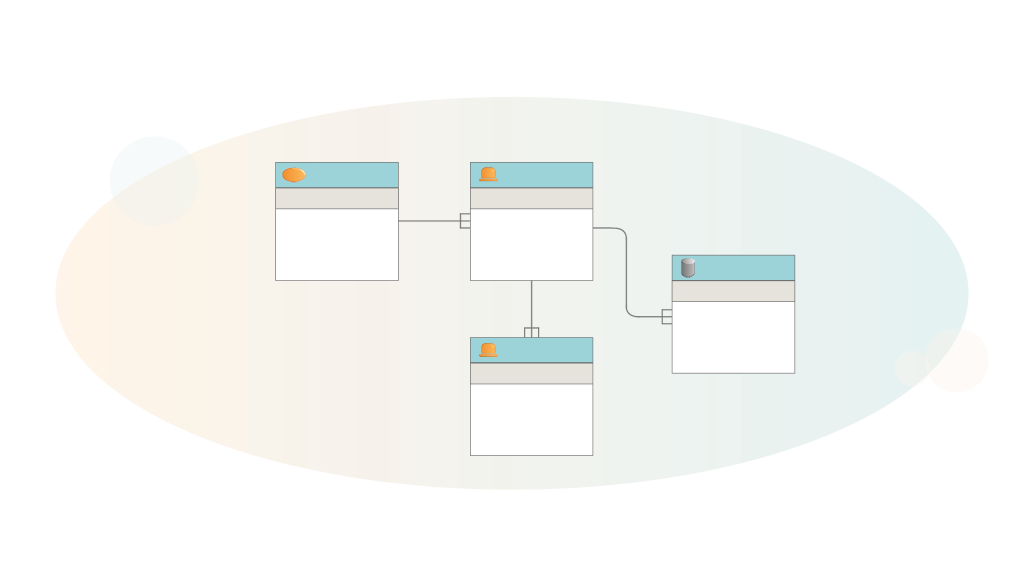 En illustration över en informationsmodell.