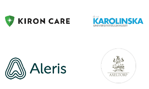 Image of logos for health and social care customers