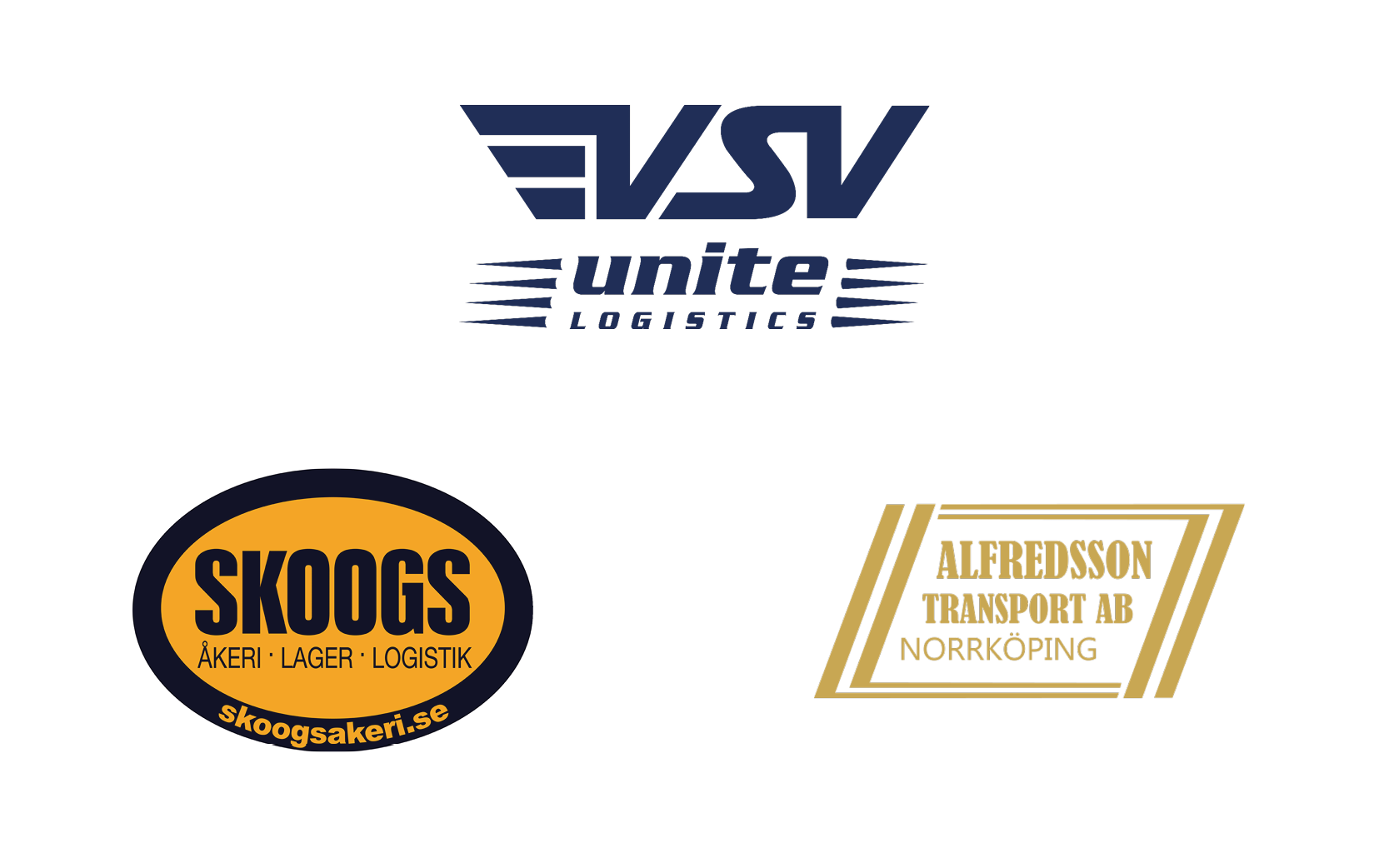 Image showing customers logos within the transport industry